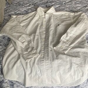 Ralph Lauren Classic White Button-Down Shirt